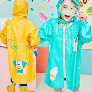 (最後現貨) 韓國lemoinkid SGS檢驗無毒無異味卡通兒童雨衣 安全反光條雨衣 4款 S-L碼【KIDN5003】